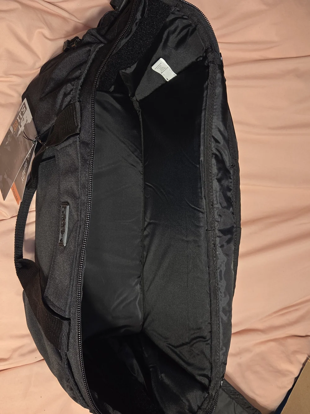 5.11 Tactical Black Duffel Bag with Shoulder Strap